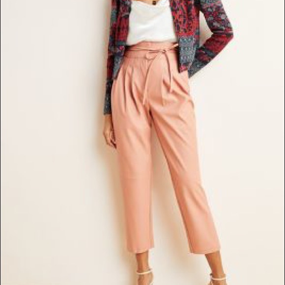 Anthropologie Pants - Anthropologie Blank NYC CHELSEA TAPERED PANT PEACH